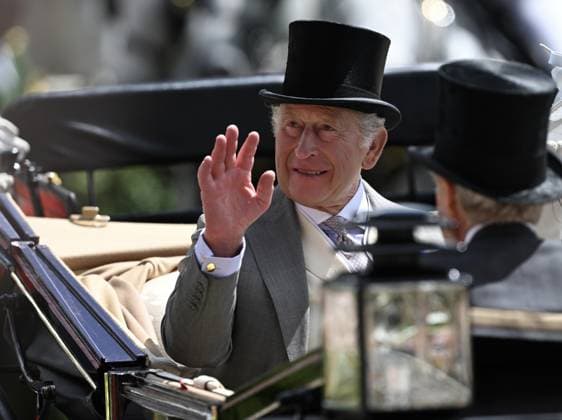 Royal Ascot opens with attendance of King Charles III and Queen Camilla in London LONDON, UNITED KINGDOM - JUNE 16: The traditional Royal Ascot horse racing event, which has been held in the United Kingdom since 1711, begin with the attendance of King Charles III and Queen Camilla in London, United Kingdom on June 16, 2026. Rasid Necati Aslim Anadolu London United Kingdom. Editorial use only. Please get in touch for any other usage.  Copyright: x2026xAnadoluxRasidxNecatixAslimx