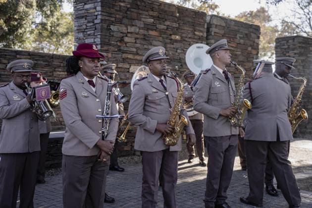 50th anniversary of Soweto Uprising marked in Johannesburg??????? JOHANNESBURG, SOUTH AFRICA - JUNE 16: A commemoration ceremony is held on the 50th anniversary of June 16 National Youth Day, marked in honor of those who lost their lives during the Soweto Uprising, which was launched by Black students in 1976 against the apartheid regime s decision to make Afrikaans compulsory in education and led to widespread protests across the country, in the Soweto district of Johannesburg, South Africa on June 16, 2026. As part of the ceremony, South Africans march along the route where the uprising was most intense and many people were killed, accompanied by national songs. Ihsaan Haffejee Anadolu Johannesburg South Africa. Editorial use only. Plea  Copyright: x2026xAnadoluxIhsaanxHaffejeex