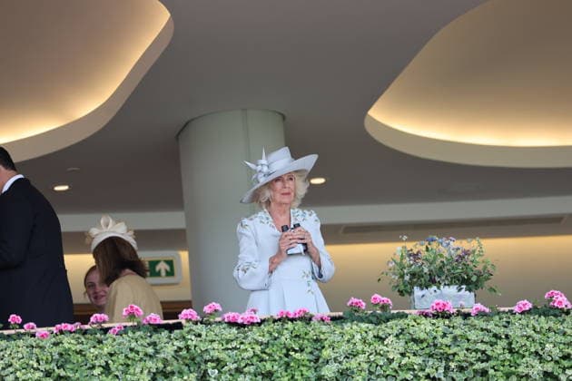 . 16 06 2026. Ascot , United Kingdom. Royals watching King™s horse Reaching High in the fifth race on the opening day of Royal Ascot, United Kingdom.  xStephenxLockx xi-Imagesx IIM-26833-0109