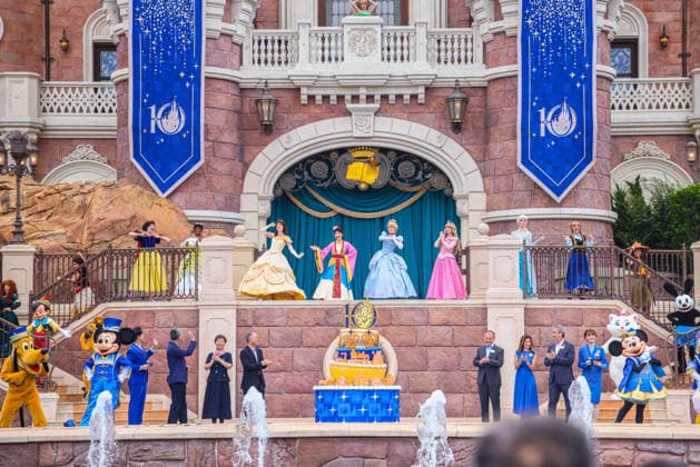 SHANGHAI, CHINA - JUNE 16: A celebration ceremony is held to mark the 10th anniversary of Shanghai Disney Resort on June 16, 2026 in Shanghai, China. The theme park has received over 100 million visits since its opening.  Copyright: xVCGx 111648625092