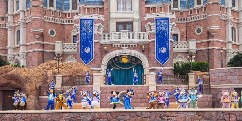 SHANGHAI, CHINA - JUNE 16: A ceremony is held to celebrate the 10th anniversary of Shanghai Disney Resort on June 16, 2026 in Shanghai, China. The theme park has received over 100 million visits since its opening.  Copyright: xVCGx 111648625125