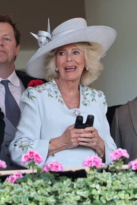 . 16 06 2026. Ascot , United Kingdom. Royals watching King™s horse Reaching High in the fifth race on the opening day of Royal Ascot, United Kingdom.  xStephenxLockx xi-Imagesx IIM-26833-0112