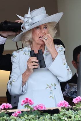 . 16 06 2026. Ascot , United Kingdom. Royals watching King™s horse Reaching High in the fifth race on the opening day of Royal Ascot, United Kingdom.  xStephenxLockx xi-Imagesx IIM-26833-0113