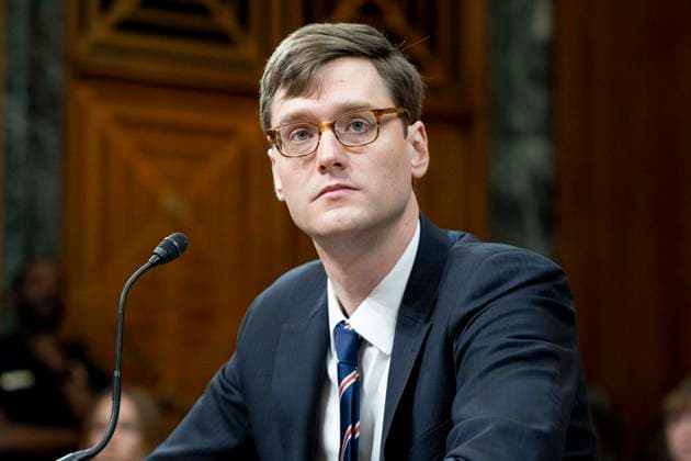 June 16, 2026, Washington, District Of Columbia, USA: HAL DUNCAN, nominee to be Deputy Director of the Office of Management and Budget (OMB), speaking at a hearing of the Senate Budget committee at the U.S. Capitol in Washington, D.C. Washington USA - ZUMAb161 20260616_aap_b161_026 Copyright: xMichaelxBrochsteinx