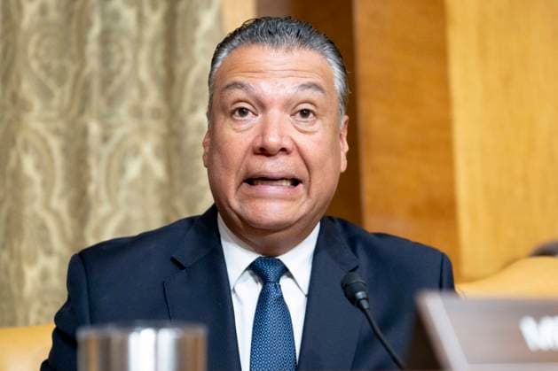 June 16, 2026, Washington, District Of Columbia, USA: U.S. Senator ALEX PADILLA (D-CA) speaking at a hearing of the Senate Budget committee at the U.S. Capitol in Washington, D.C. Washington USA - ZUMAb161 20260616_aap_b161_032 Copyright: xMichaelxBrochsteinx