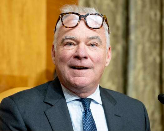 June 16, 2026, Washington, District Of Columbia, USA: U.S. Senator TIM KAINE (D-VA) speaking at a hearing of the Senate Budget committee at the U.S. Capitol in Washington, D.C. Washington USA - ZUMAb161 20260616_aap_b161_020 Copyright: xMichaelxBrochsteinx