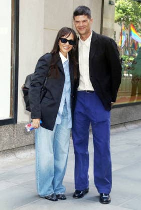 NEW YORK, NY- JUNE 16: Rashida Jones and Will McCormack seen at NBC™s Today Show on June 16, 2026 in Ne York City. Copyright: xRWx