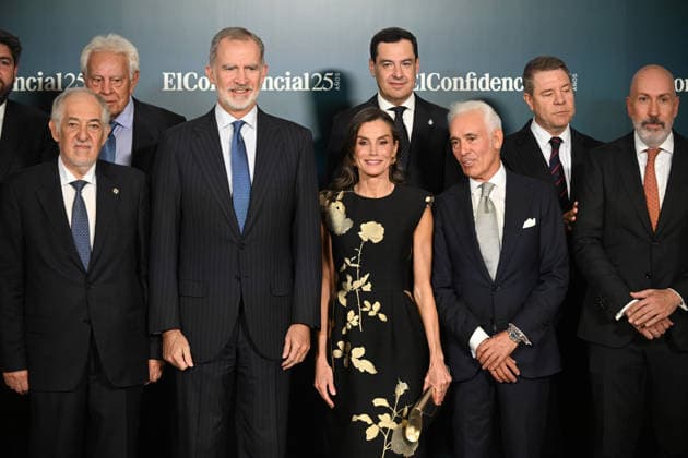 El Confidencial presents its Investigative Journalism Awards to mark the publication’s 25th anniversary. Felipe González, Juama Moreno, Emilio García Page, Nacho Cardero, and King Felipe and Queen Letizia attended the Investigative Journalism Awards ceremony on the occasion of El Confidencial’s 25th anniversary, on June 16, 2026, in Madrid, Spain. JUNE 16, 2026 José Espana,detected_source_language Copyright: xJosà xOlivax 7602027