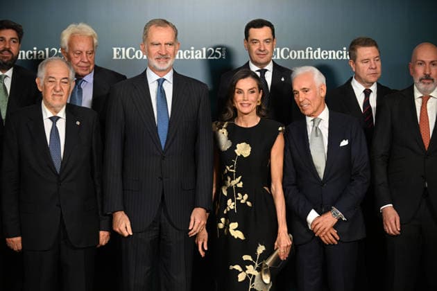 El Confidencial presents its Investigative Journalism Awards to mark the publication’s 25th anniversary. Felipe González, Juama Moreno, Emilio García Page, Nacho Cardero, and King Felipe and Queen Letizia attended the Investigative Journalism Awards ceremony on the occasion of El Confidencial’s 25th anniversary, on June 16, 2026, in Madrid, Spain. JUNE 16, 2026 José Espana,detected_source_language Copyright: xJosà xOlivax 7602028