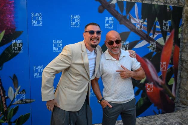 Croatia, Dubrovnik, Slano, 160626. The Slano Film Days festival opened, and on that occasion a Meeting with Guests and a grand opening were organized in the unique ambiance of the Prince s Palace. In the photo: Rene Bitorajac. Photo: Tonci Plazibat CROPIX Dubrovnik Croatia Copyright: xxToncixPlazibatx slano_film20-160626
