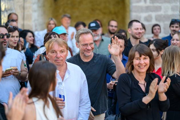 Croatia, Dubrovnik, Slano, 160626. The Slano Film Days festival opened, and on that occasion a Meeting with Guests and a grand opening were organized in the unique ambiance of the Prince s Palace. In the photo: Peter Sarsgaard. Photo: Tonci Plazibat CROPIX Dubrovnik Croatia Copyright: xxToncixPlazibatx slano_film43-160626