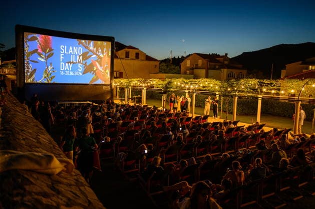 Croatia, Dubrovnik, Slano, 160626. The Slano Film Days festival opened, and on that occasion a Meeting with Guests and a grand opening were organized in the unique ambiance of the Prince s Palace. Photo: Tonci Plazibat CROPIX Dubrovnik Croatia Copyright: xxToncixPlazibatx slano_film55-160626