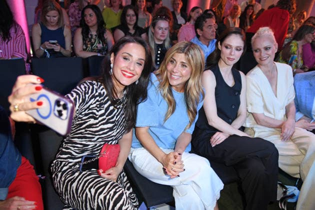 Nina Moghaddam, Panagiota Petridou, Coco Rocha, Franziska Knuppe bei der ERNSTING™S FAMILY FASHION SHOW HERBST WINTER 2026 im Empire Riverside Hotel in Hamburg am 16.06.2026 *** Nina Moghaddam, Panagiota Petridou, Coco Rocha, and Franziska Knuppe at the ERNSTING™S FAMILY FASHION SHOW FALL WINTER 2026 at the Empire Riverside Hotel in Hamburg on June 16, 2026 ,detected_source_language