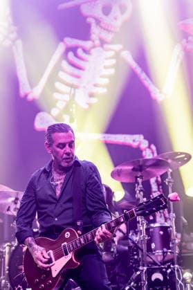 IPA85762984 - London: Social Distortion live at Koko. Pictured: Mike Ness  Copyright: xcristinaxmasseix xx 85762984