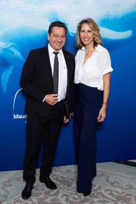 Maud Fontenoy Foundation s Ocean Gala Laurent Gerra, Maud Fontenoy attends Maud Fontenoy Foundation s Ocean Gala at Le Meurice on June 16, 2026 in Paris, France. Photo by Nasser Berzane ABACAPRESS.COM Paris France  Copyright: xBerzanexNasser ABACAx