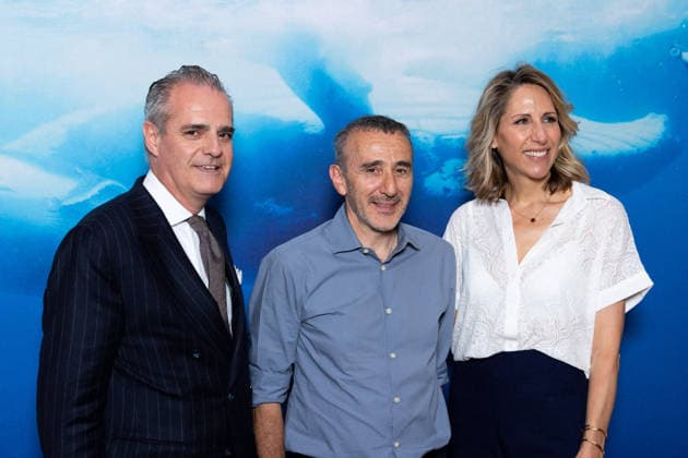 Maud Fontenoy Foundation s Ocean Gala Pascal Billard, Élie Semoun, Maud Fontenoy attends Maud Fontenoy Foundation s Ocean Gala at Le Meurice on June 16, 2026 in Paris, France. Photo by Nasser Berzane ABACAPRESS.COM Paris France  Copyright: xBerzanexNasser ABACAx