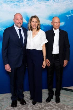 Maud Fontenoy Foundation s Ocean Gala François Damiens, Maud Fontenoy, Bertrand Piccard attends Maud Fontenoy Foundation s Ocean Gala at Le Meurice on June 16, 2026 in Paris, France. Photo by Nasser Berzane ABACAPRESS.COM Paris France  Copyright: xBerzanexNasser ABACAx