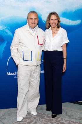 Maud Fontenoy Foundation s Ocean Gala Jean-Charles de Castelbajac, Maud Fontenoy attends Maud Fontenoy Foundation s Ocean Gala at Le Meurice on June 16, 2026 in Paris, France. Photo by Nasser Berzane ABACAPRESS.COM Paris France  Copyright: xBerzanexNasser ABACAx