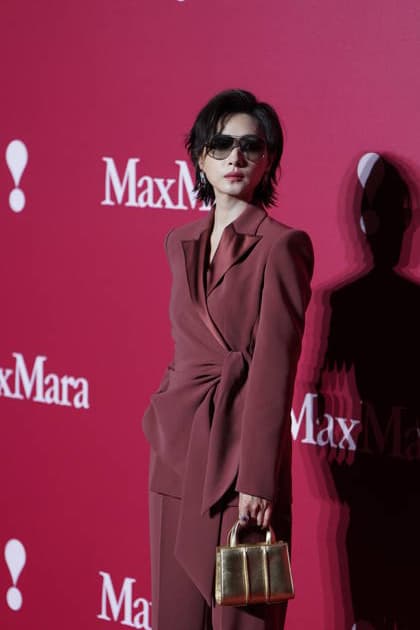 SHANGHAI, CHINA - JUNE 16: Actress Wan Qian attends the Max Mara Resort 2027 Show on June 16, 2026 in Shanghai, China.  Copyright: xVCGx 111648621772