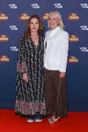 June 16, 2026, London, United Kingdom: Barbara Broccoli and Fiona Evans seen attending the Into Film Awards 2026 at Odeon Luxe Leicester Square in London. London United Kingdom - ZUMAs197 20260616_aaa_s197_201 Copyright: xBrettxCovex