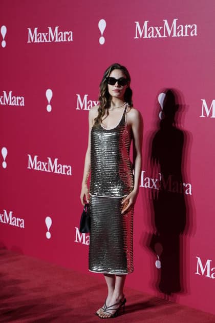 SHANGHAI, CHINA - JUNE 16: Freestyle skier Eileen Gu Ailing attends the Max Mara Resort 2027 Show on June 16, 2026 in Shanghai, China.  Copyright: xVCGx 111648621569