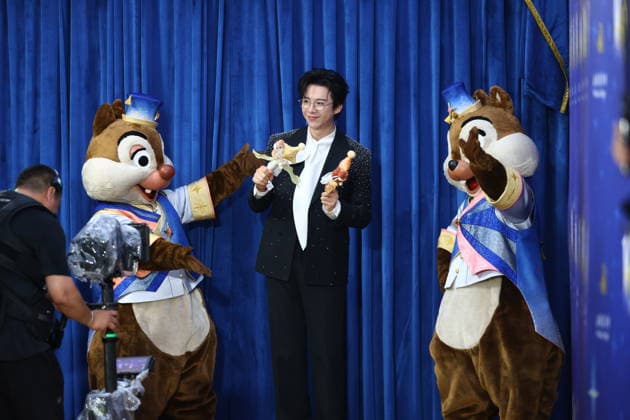 SHANGHAI, CHINA - JUNE 15: Singer Liu Yuning attends the special gala for the 10th anniversary celebration of Shanghai Disney Resort on June 15, 2026 in Shanghai, China. A celebration was held on June 15 to mark the 10th anniversary of Shanghai Disney Resort, which first opened to visitors on June 16, 2016.  Copyright: xVCGx 111648593053