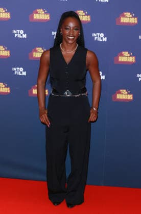 June 16, 2026, London, United Kingdom: Corinna Brown seen attending the Into Film Awards 2026 at Odeon Luxe Leicester Square in London. London United Kingdom  - ZUMAs197 20260616_aaa_s197_205 Copyright: xBrettxCovex