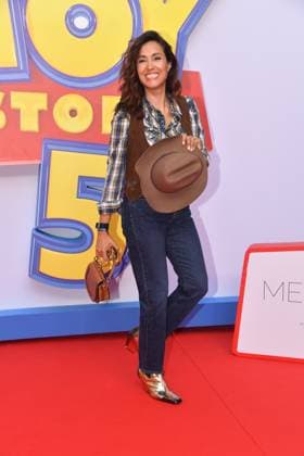 IPA85768949 - Rome, Teatro Sistina: Preview of the movie Toy Story 5. Pictured: Caterina Balivo  Copyright: xVincenzoxLandix xVincenzoxLandix 85768949