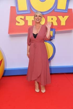 IPA85769205 - Rome, Teatro Sistina: Preview of the movie Toy Story 5. Pictured: Katia Follesa  Copyright: xVincenzoxLandix xVincenzoxLandix 85769205