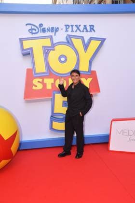 IPA85769246 - Rome, Teatro Sistina: Preview of the movie Toy Story 5. Pictured: Sal Da Vinci  Copyright: xVincenzoxLandix xVincenzoxLandix 85769246
