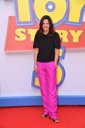 IPA85769347 - Rome, Teatro Sistina: Preview of the movie Toy Story 5. Pictured: Lindsey Collins  Copyright: xVincenzoxLandix xVincenzoxLandix 85769347