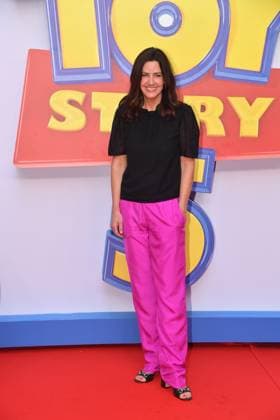 IPA85769348 - Rome, Teatro Sistina: Preview of the movie Toy Story 5. Pictured: Lindsey Collins  Copyright: xVincenzoxLandix xVincenzoxLandix 85769348