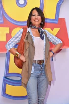 IPA85769355 - Rome, Teatro Sistina: Preview of the movie Toy Story 5. Pictured: Nunzia de Girolamo  Copyright: xVincenzoxLandix xVincenzoxLandix 85769355