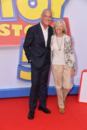 IPA85769492 - Rome, Teatro Sistina: Preview of the movie Toy Story 5. Pictured: Daniel Frigo and Fulvia Salvi  Copyright: xVincenzoxLandix xVincenzoxLandix 85769492