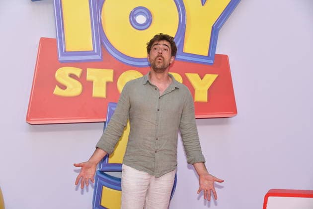 IPA85769501 - Rome, Teatro Sistina: Preview of the movie Toy Story 5. Pictured: Giovanni Scifoni  Copyright: xVincenzoxLandix xVincenzoxLandix 85769501