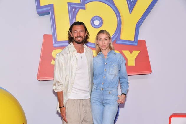 IPA85769683 - Rome, Teatro Sistina: Preview of the movie Toy Story 5. Pictured: Eleonora Abbagnato and Federico Balzaretti  Copyright: xVincenzoxLandix xVincenzoxLandix 85769683