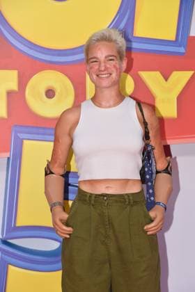 IPA85769685 - Rome, Teatro Sistina: Preview of the movie Toy Story 5. Pictured: Bebe Vio  Copyright: xVincenzoxLandix xVincenzoxLandix 85769685