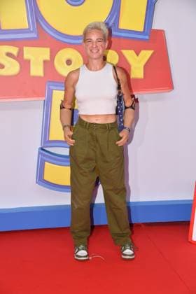IPA85769686 - Rome, Teatro Sistina: Preview of the movie Toy Story 5. Pictured: Bebe Vio  Copyright: xVincenzoxLandix xVincenzoxLandix 85769686