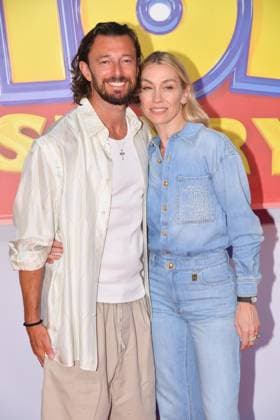IPA85769678 - Rome, Teatro Sistina: Preview of the movie Toy Story 5. Pictured: Eleonora Abbagnato and Federico Balzaretti  Copyright: xVincenzoxLandix xVincenzoxLandix 85769678