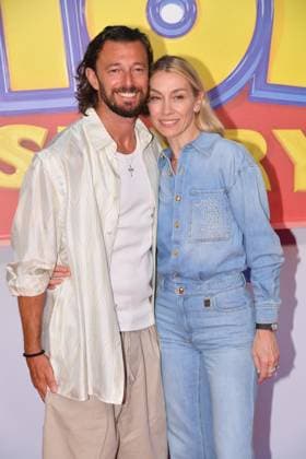 IPA85769680 - Rome, Teatro Sistina: Preview of the movie Toy Story 5. Pictured: Eleonora Abbagnato and Federico Balzaretti  Copyright: xVincenzoxLandix xVincenzoxLandix 85769680