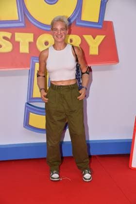 IPA85769687 - Rome, Teatro Sistina: Preview of the movie Toy Story 5. Pictured: Bebe Vio  Copyright: xVincenzoxLandix xVincenzoxLandix 85769687