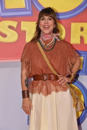 IPA85769695 - Rome, Teatro Sistina: Preview of the movie Toy Story 5. Pictured: Michela Andreozzi  Copyright: xVincenzoxLandix xVincenzoxLandix 85769695