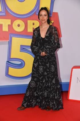 IPA85769765 - Rome, Teatro Sistina: Preview of the movie Toy Story 5. Pictured: Antonia Fotaras  Copyright: xVincenzoxLandix xVincenzoxLandix 85769765