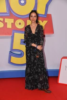 IPA85769770 - Rome, Teatro Sistina: Preview of the movie Toy Story 5. Pictured: Antonia Fotaras  Copyright: xVincenzoxLandix xVincenzoxLandix 85769770