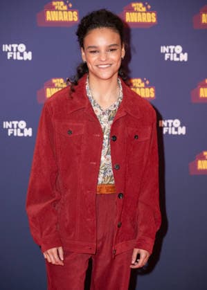 Chloe Lea attends the Into Film Awards 2026 at Odeon Luxe Leicester Square in London, England. UK. Tuesday 16th June 2026. Copyright: xJamesxWarrenx ae7n1547