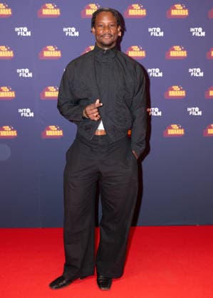 Akinola Davies Jr attends the Into Film Awards 2026 at Odeon Luxe Leicester Square in London, England. UK. Tuesday 16th June 2026. Copyright: xJamesxWarrenx ae7n1574