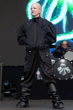 Garbage live at Piece Hall in Halifax, UK, 16 June 2026 Garbage performing live at Piece Hall in Halifax, UK on 16 June 2026. The American band consist of Scottish Shirley Manson in vocals, and American musicians Duke Erikson, Steve Marker and Butch Vig., Credit:Mike Gray MIKE GRAY - B4227 Avalon Halifax, United Kingdom  Copyright: xMikexGrayx xMIKExGRAYx-xB4227x xAvalonx 1110630465