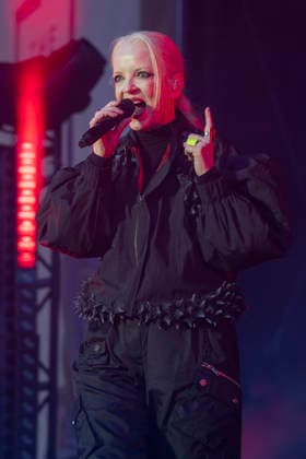 Garbage live at Piece Hall in Halifax, UK, 16 June 2026 Garbage performing live at Piece Hall in Halifax, UK on 16 June 2026. The American band consist of Scottish Shirley Manson in vocals, and American musicians Duke Erikson, Steve Marker and Butch Vig., Credit:Mike Gray MIKE GRAY - B4227 Avalon Halifax, United Kingdom  Copyright: xMikexGrayx xMIKExGRAYx-xB4227x xAvalonx 1110630753