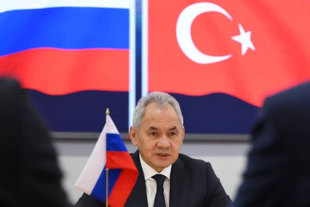 Russia Turkey 9190415 17.06.2026 Russian Security Council Secretary Sergei Shoigu attends a meeting with Turkish Foreign Minister Hakan Fidan in Moscow, Russia. Grigory Sysoev Sputnik Moscow Russia  Copyright: xGrigoryxSysoevx