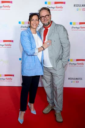 ABB ERNSTINGS- Ulrike Frank, Marc Schubring zu Gast bei der Ernsting s family Fashion Show HW 2026 im Empire Riverside Hotel in Hamburg 16.06.2026 Hamburg Deutschland *** ABB ERNSTINGS Ulrike Frank and Marc Schubring attended the Ernstings family Fall Winter 2026 Fashion Show at the Empire Riverside Hotel in Hamburg on June 16, 2026, Hamburg, Germany,detected_source_language
